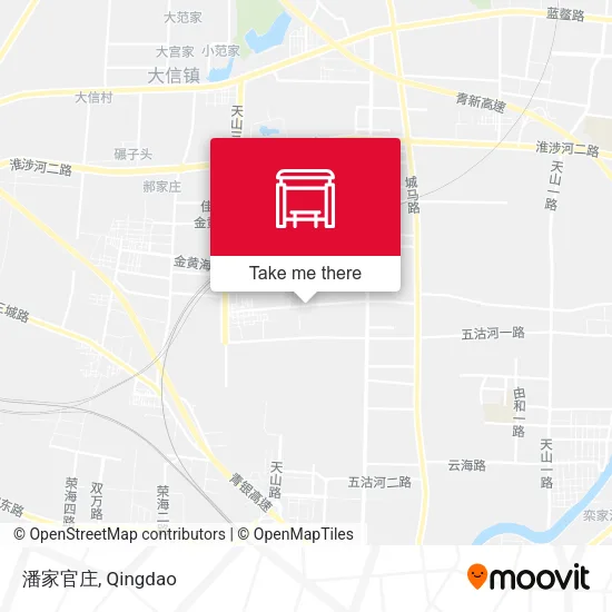 潘家官庄 map