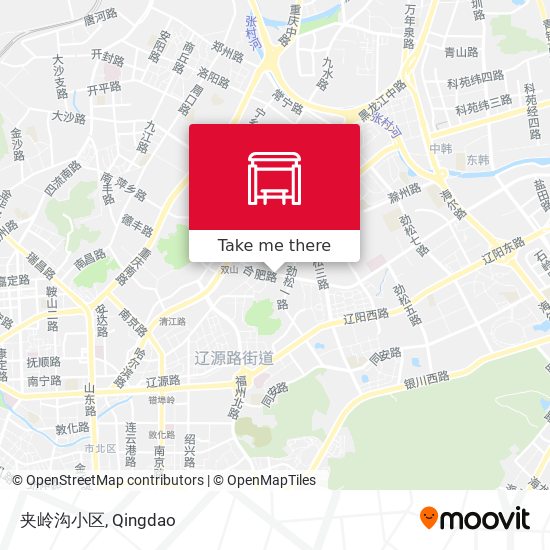 夹岭沟小区 map