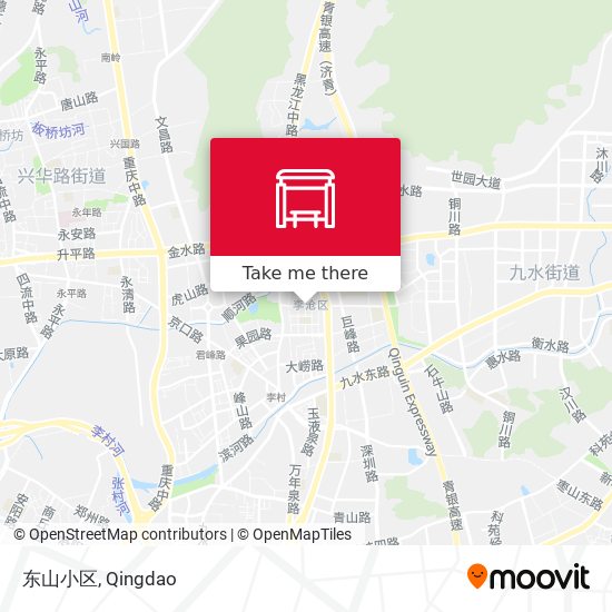 东山小区 map