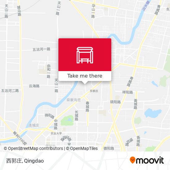 西郭庄 map