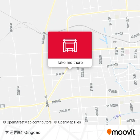 客运西站 map