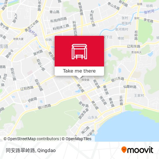 同安路翠岭路 map