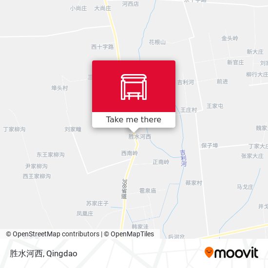 胜水河西 map