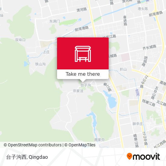 台子沟西 map