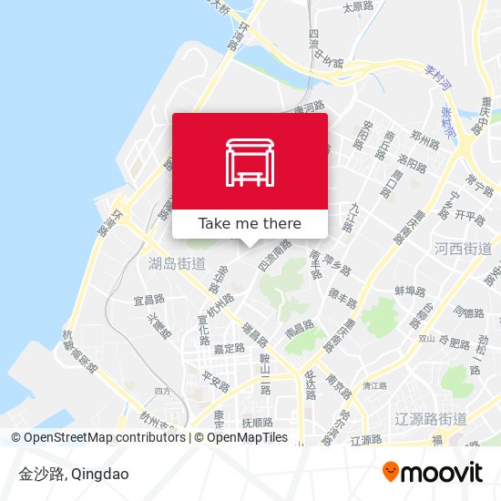 金沙路 map