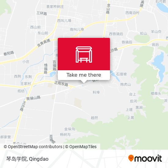 琴岛学院 map