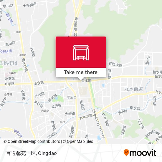 百通馨苑一区 map