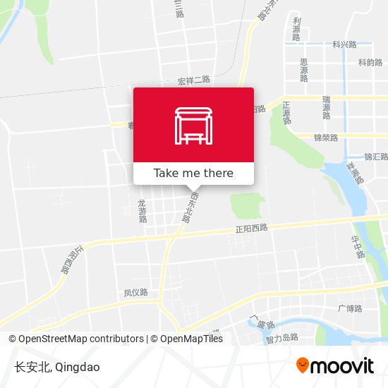 长安北 map