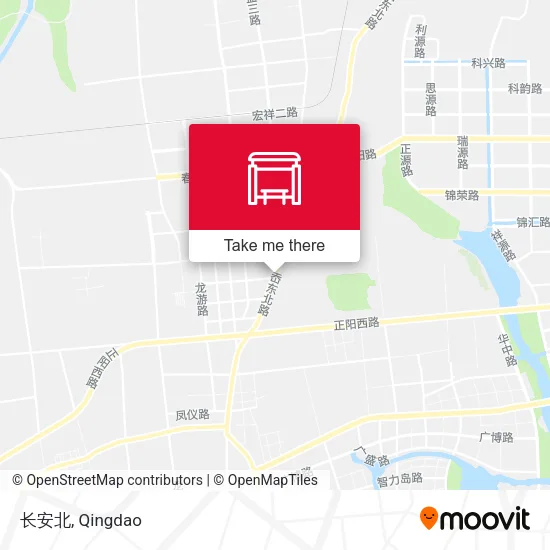 长安北 map