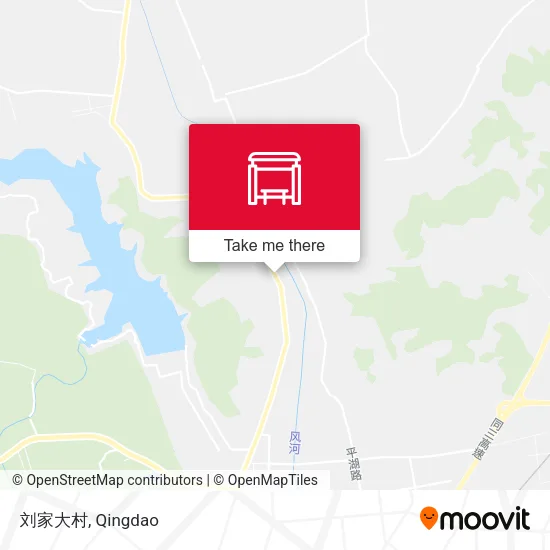 刘家大村 map
