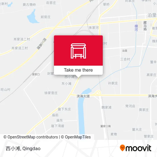 西小滩 map