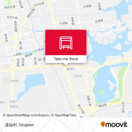 盛福村 map