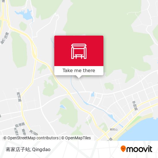 蒋家店子站 map