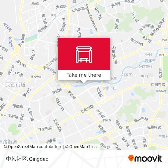 中韩社区 map