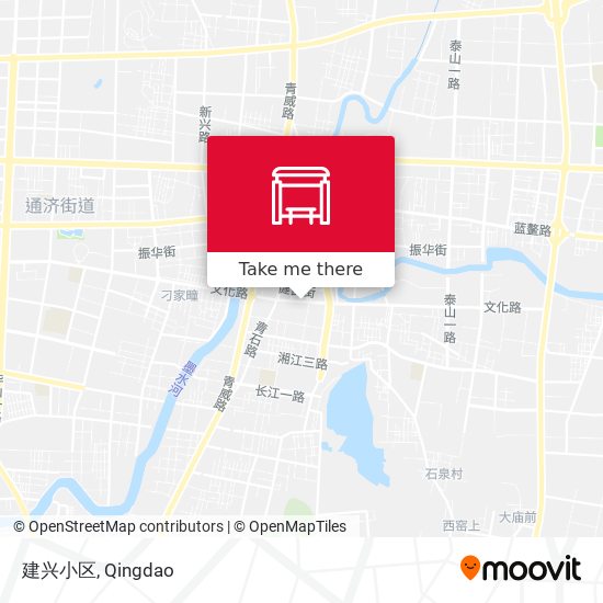 建兴小区 map