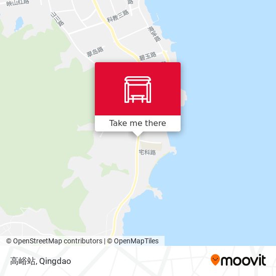 高峪站 map
