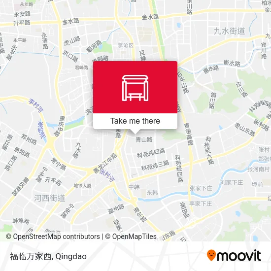 福临万家西 map