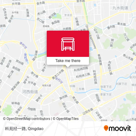 科苑经一路 map