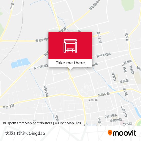 大珠山北路 map