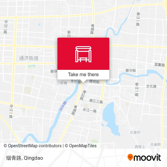 烟青路 map