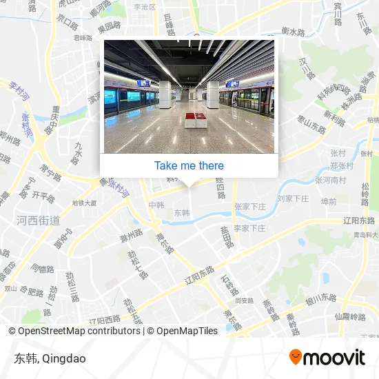 东韩 map