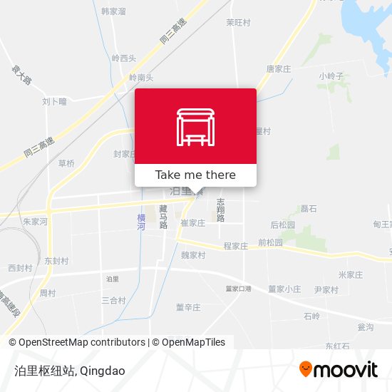 泊里枢纽站 map
