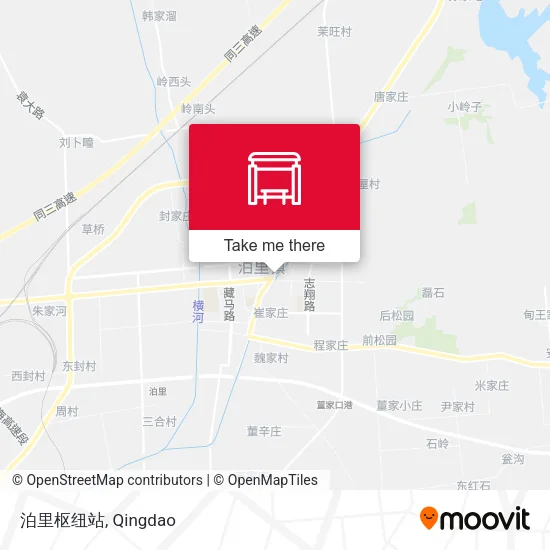 泊里枢纽站 map