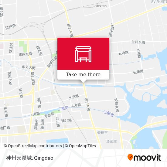 神州云溪城 map