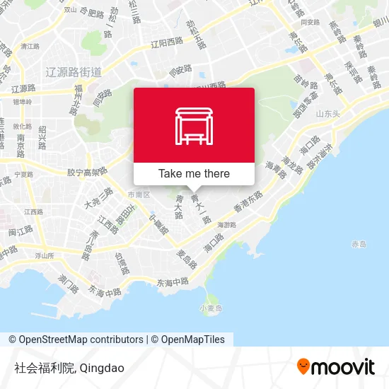 社会福利院 map