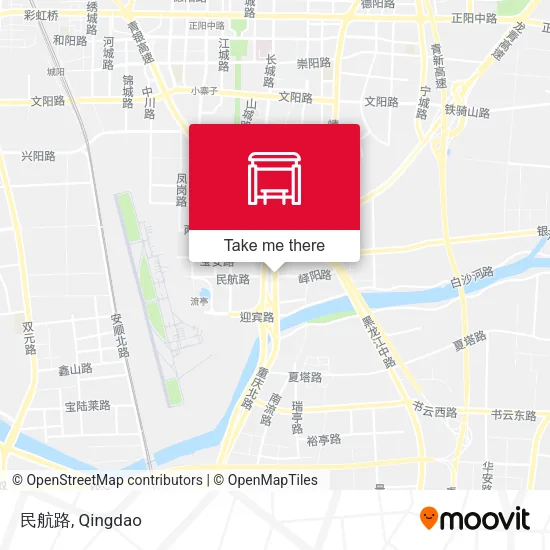 民航路 map