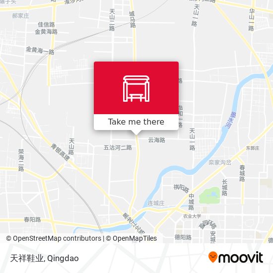 天祥鞋业 map