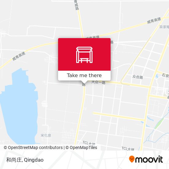 和尚庄 map