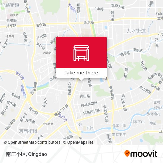 南庄小区 map