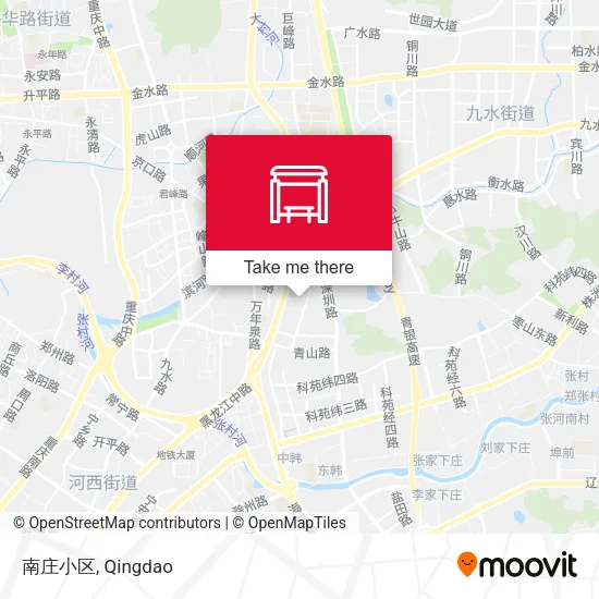 南庄小区 map
