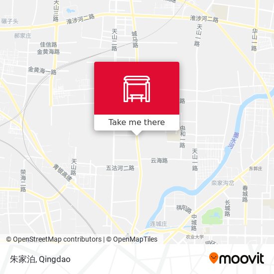 朱家泊 map