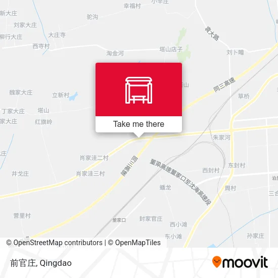 前官庄 map