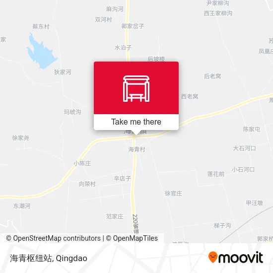 海青枢纽站 map