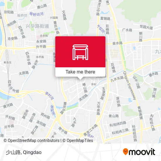 少山路 map
