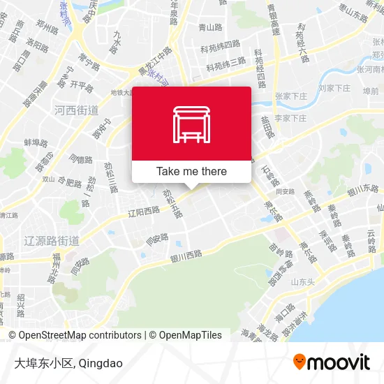 大埠东小区 map