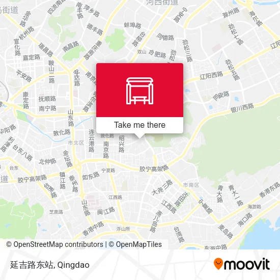 延吉路东站 map