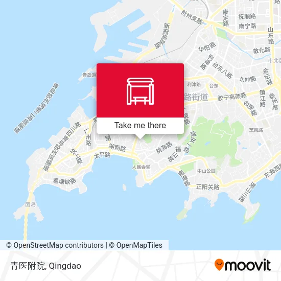 青医附院 map