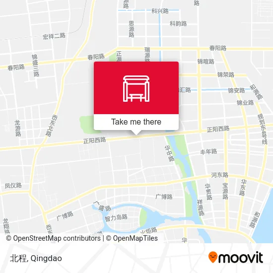 北程 map