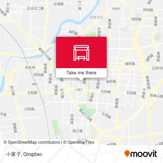 小寨子 map