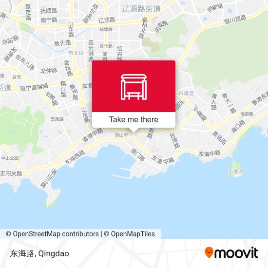 东海路 map