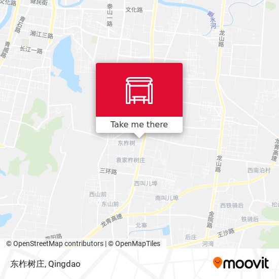 东柞树庄 map