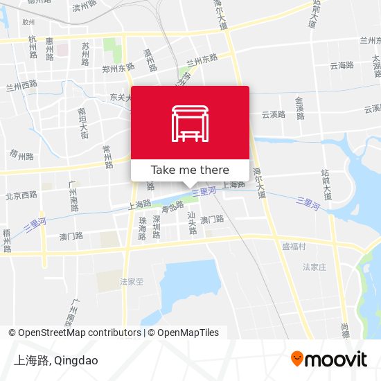 上海路 map