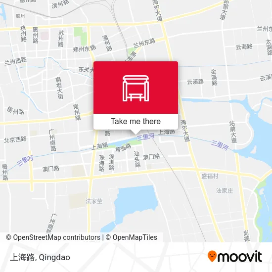 上海路 map