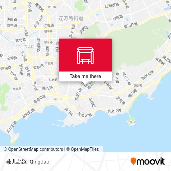 燕儿岛路 map