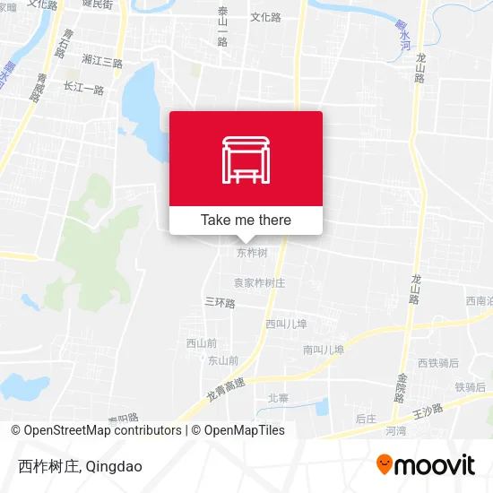 西柞树庄 map