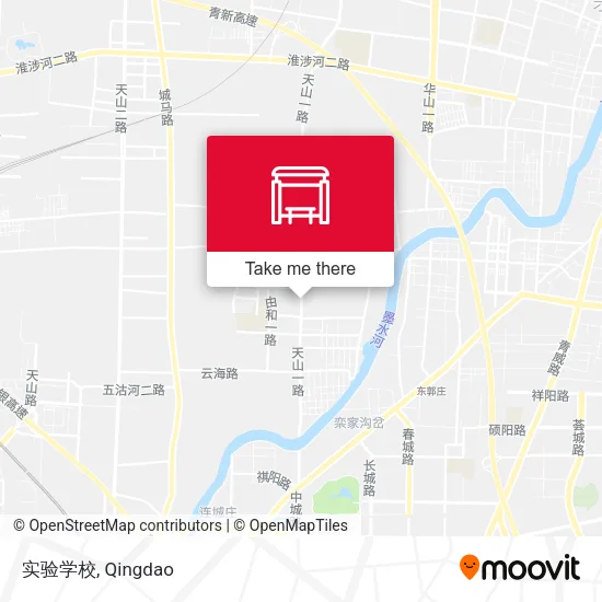 实验学校 map